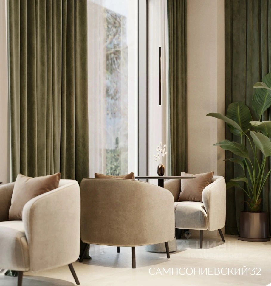 Элитный жилой комплекс в образе современного дома