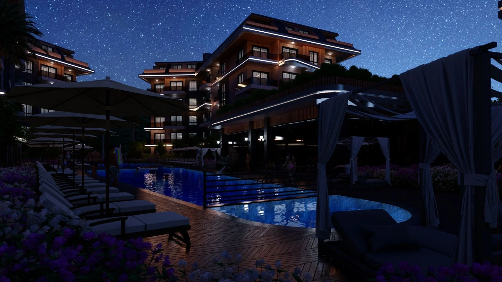 New residential complex in a prestigious area of Alanya