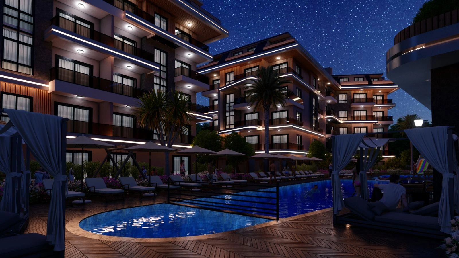 New residential complex in a prestigious area of Alanya