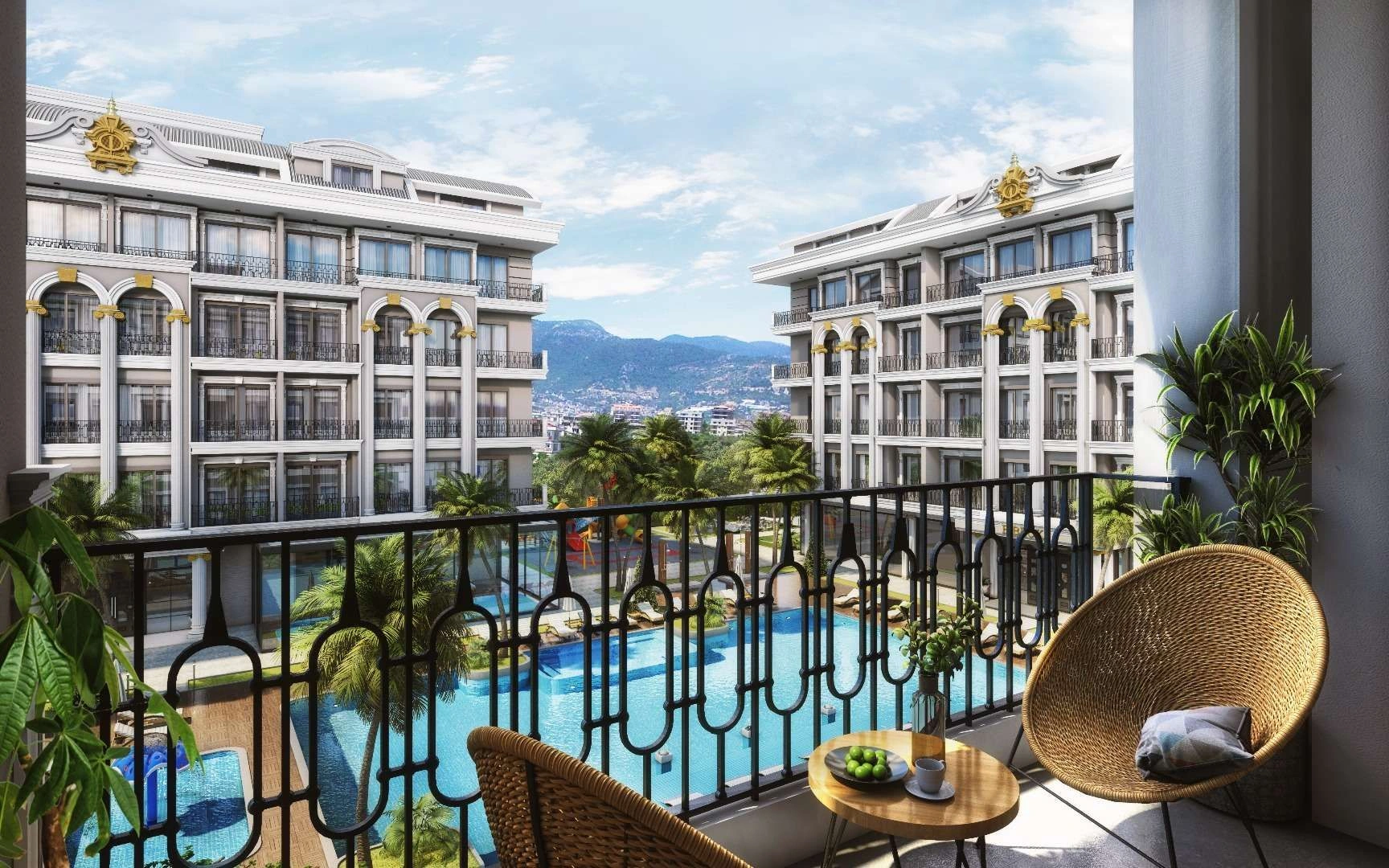 Жилой комплекс в центре Алании