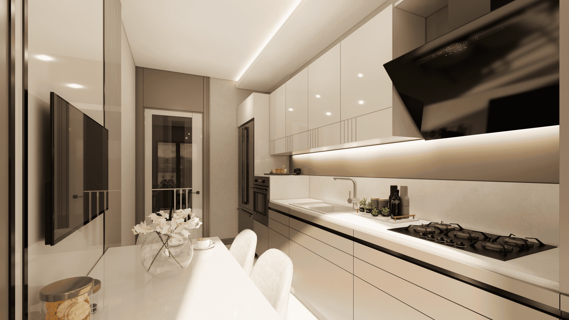 Современный комплекс в районе Авджылар в Стамбуле