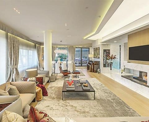 VIP дуплекс в роскошной резиденции Загреба