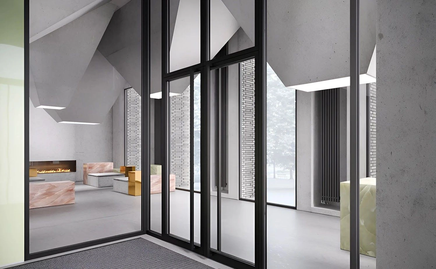 Жилой комплекс на берегу Волги