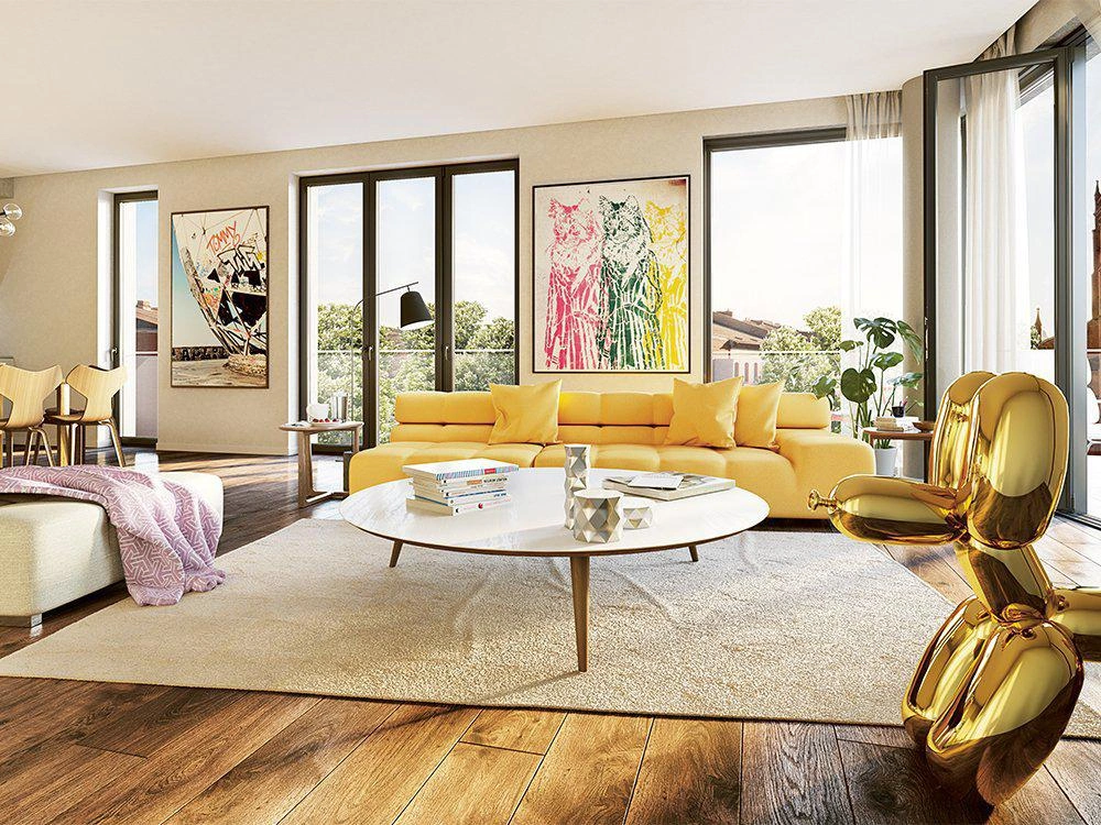 Премиальные квартиры в современном жилом комплексе в Берлине, Германия