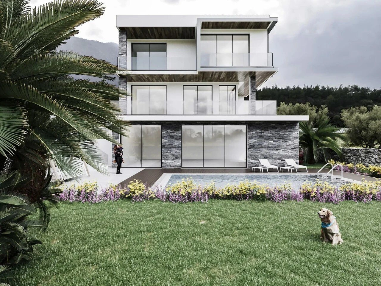 Элитный комплекс комфортабельных вилл в районе Карми