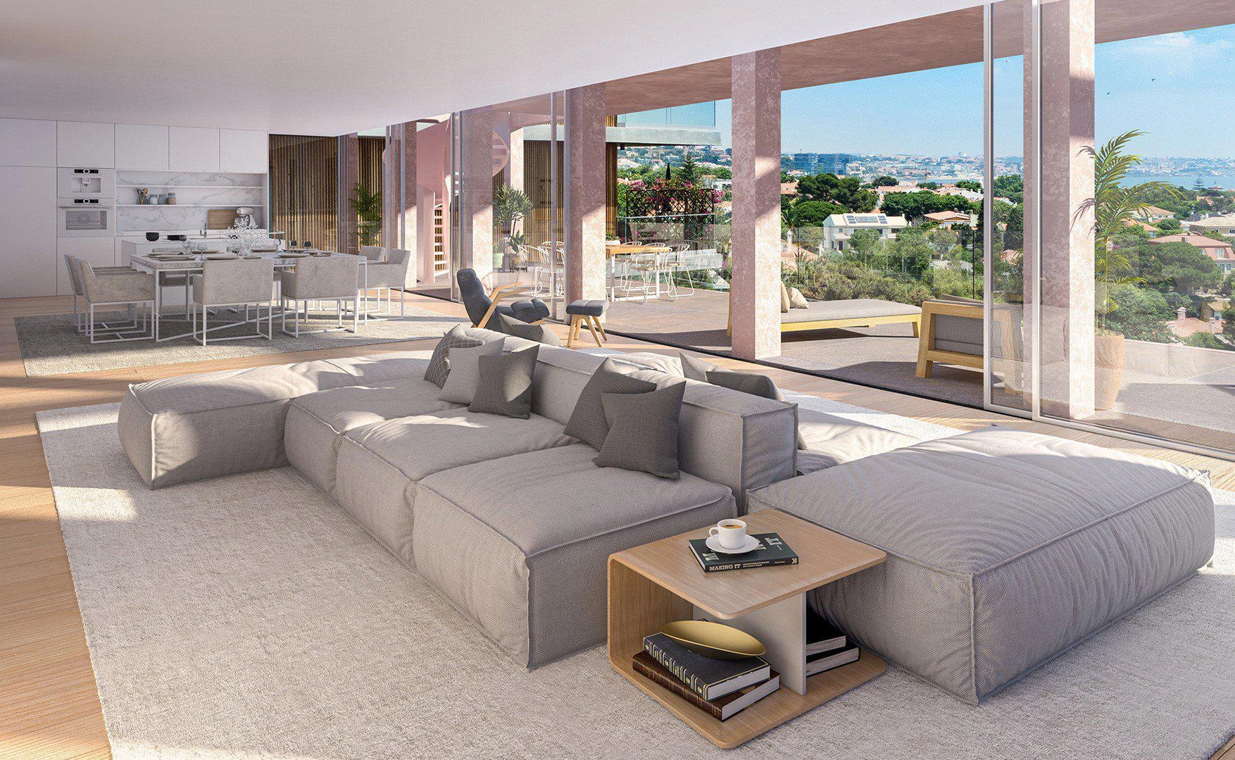 Апартаменты в современном жилом комплексе в Лиссабоне, Португалия