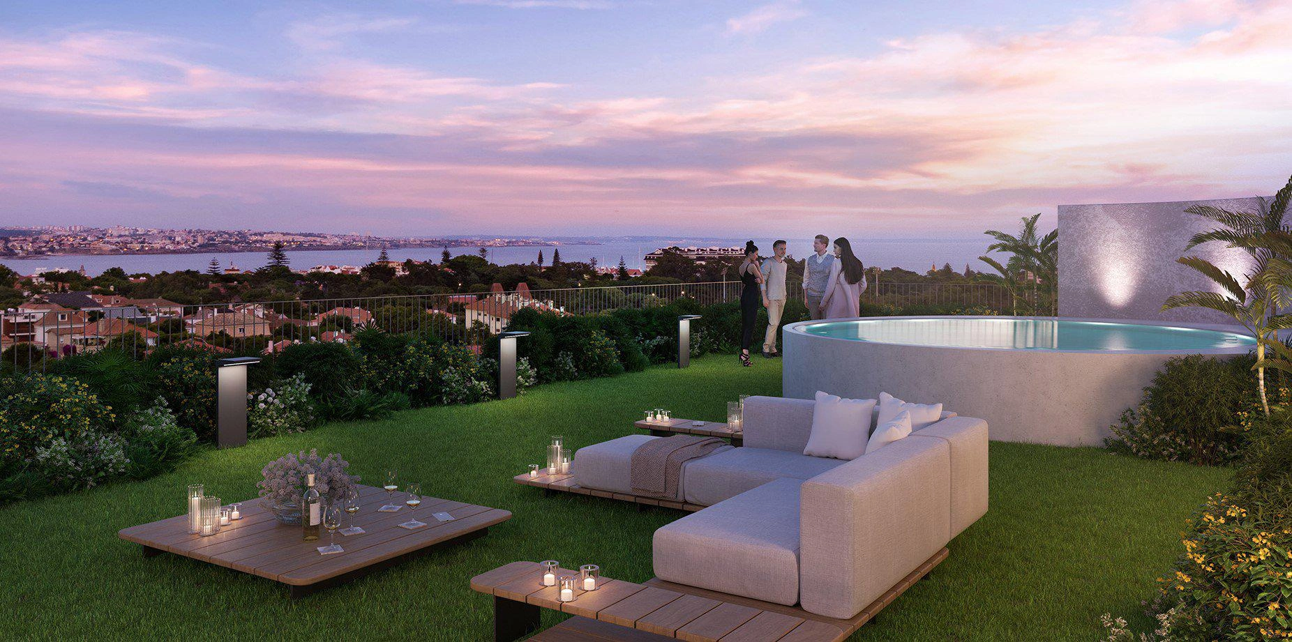 Апартаменты в современном жилом комплексе в Лиссабоне, Португалия