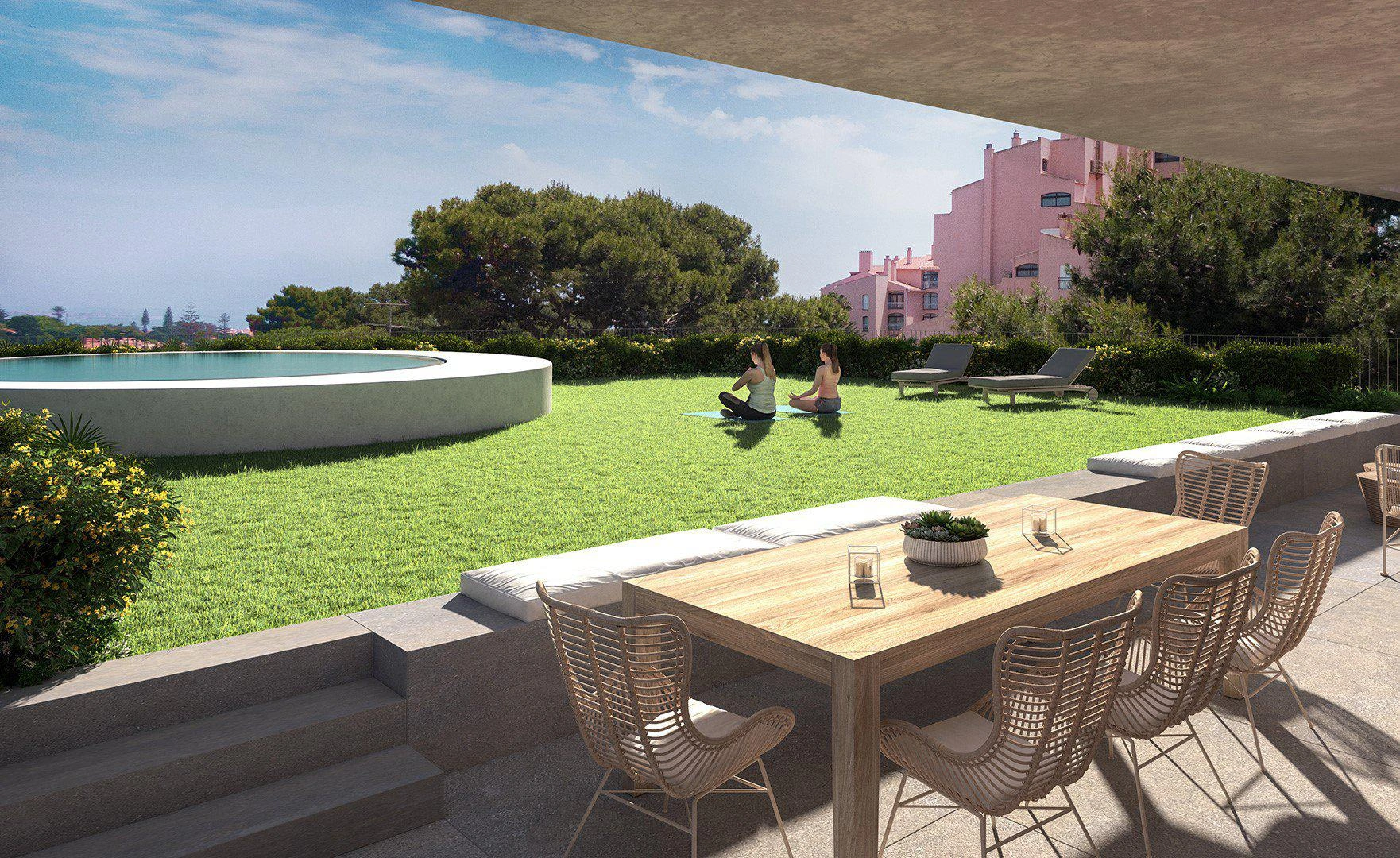 Апартаменты в современном жилом комплексе в Лиссабоне, Португалия