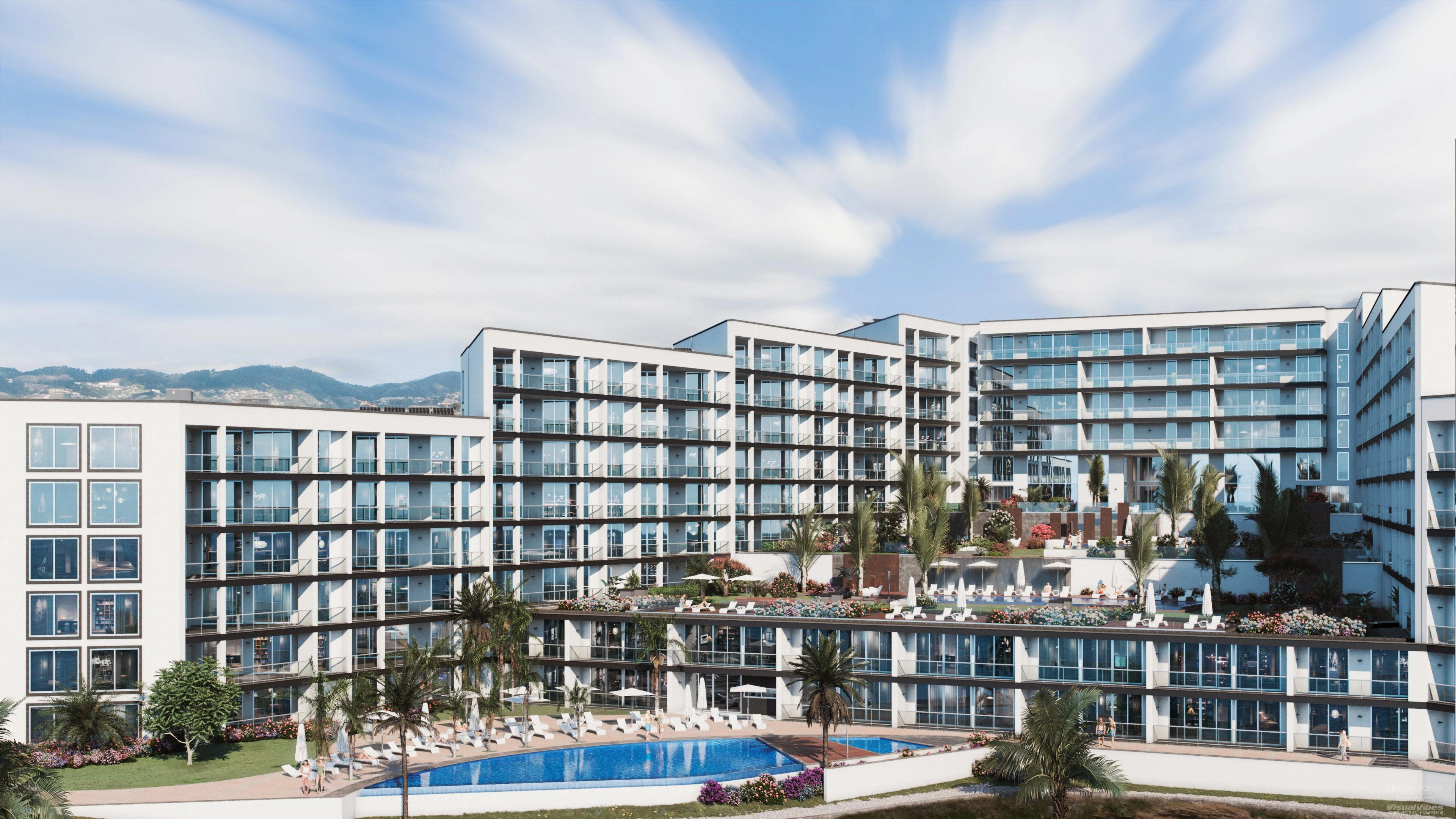 Апартаменты в жилом комплексе в Фуншале, Португалия