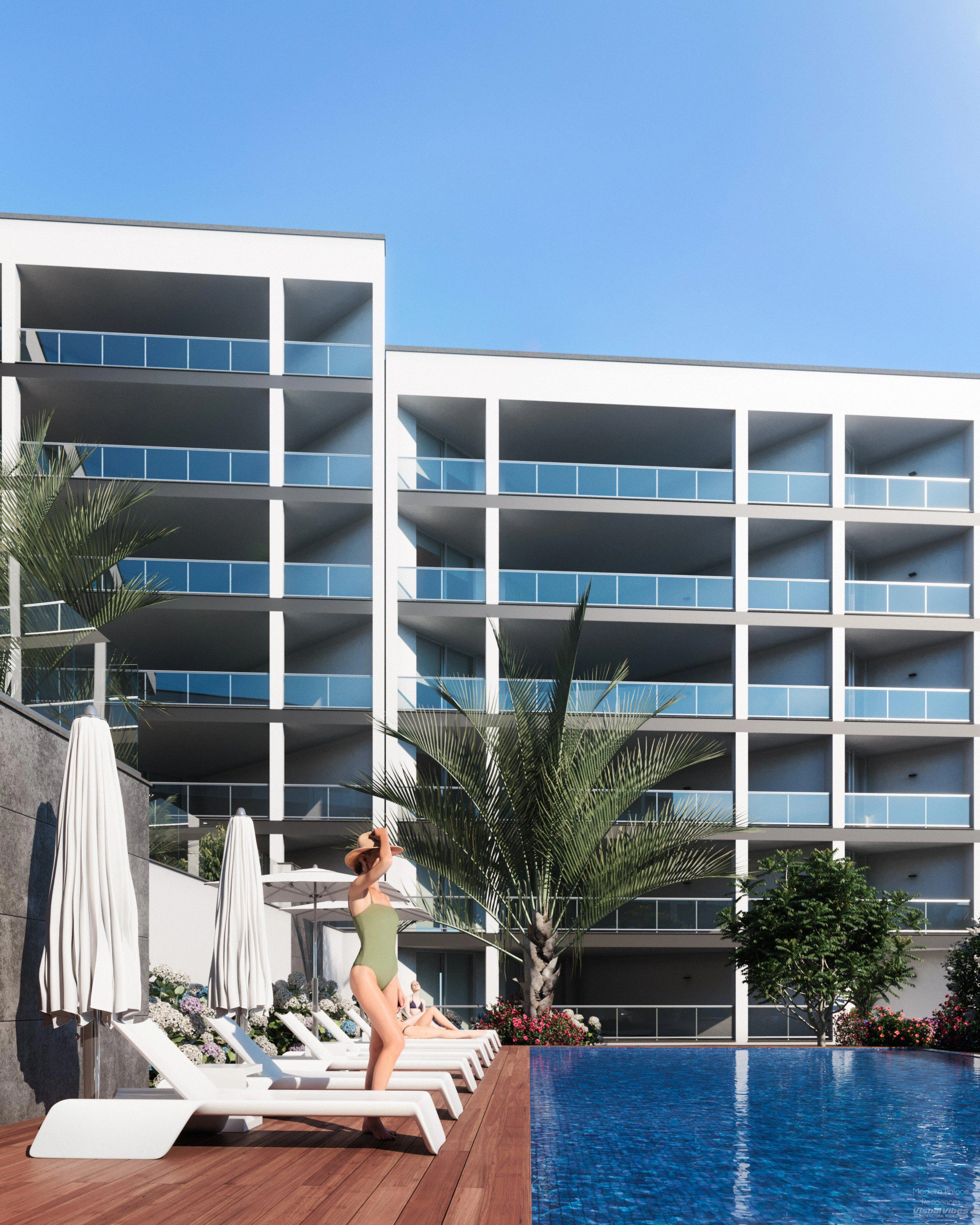 Апартаменты в жилом комплексе в Фуншале, Португалия