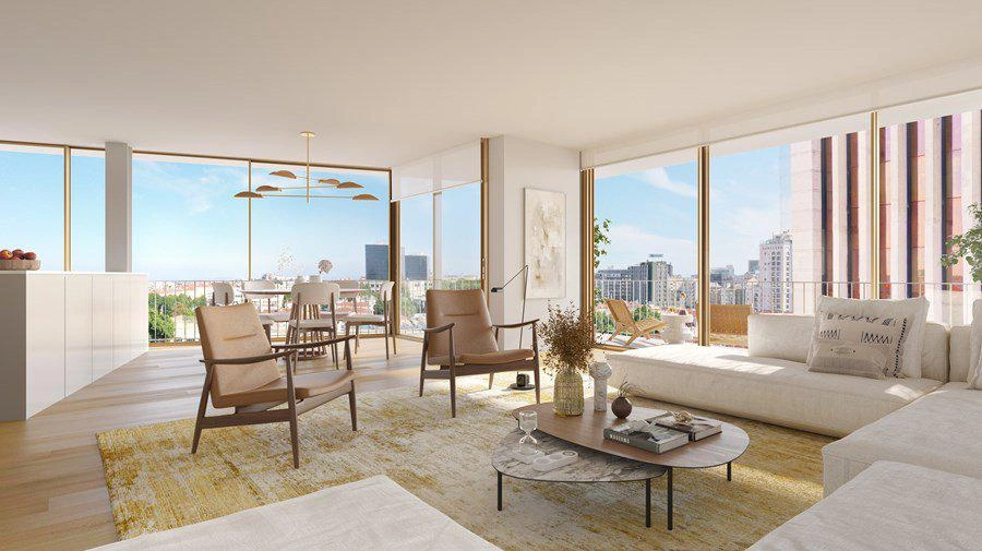 Квартиры в современном жилом комплексе в Лиссабоне, Португалия