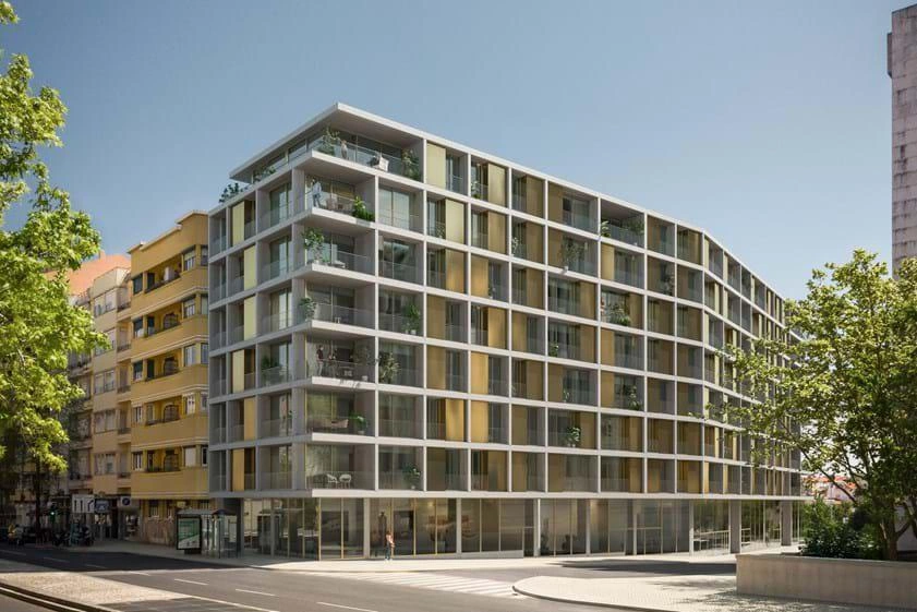 Квартиры в современном жилом комплексе в Лиссабоне, Португалия