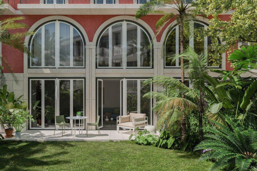 Квартиры с садом и террасами в Лиссабоне, Португалия