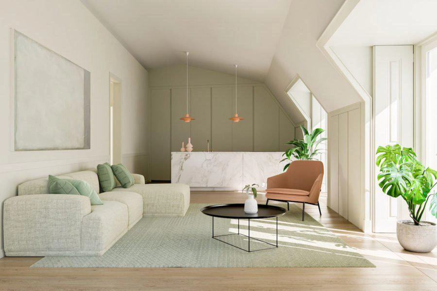 Квартиры с садом и террасами в Лиссабоне, Португалия