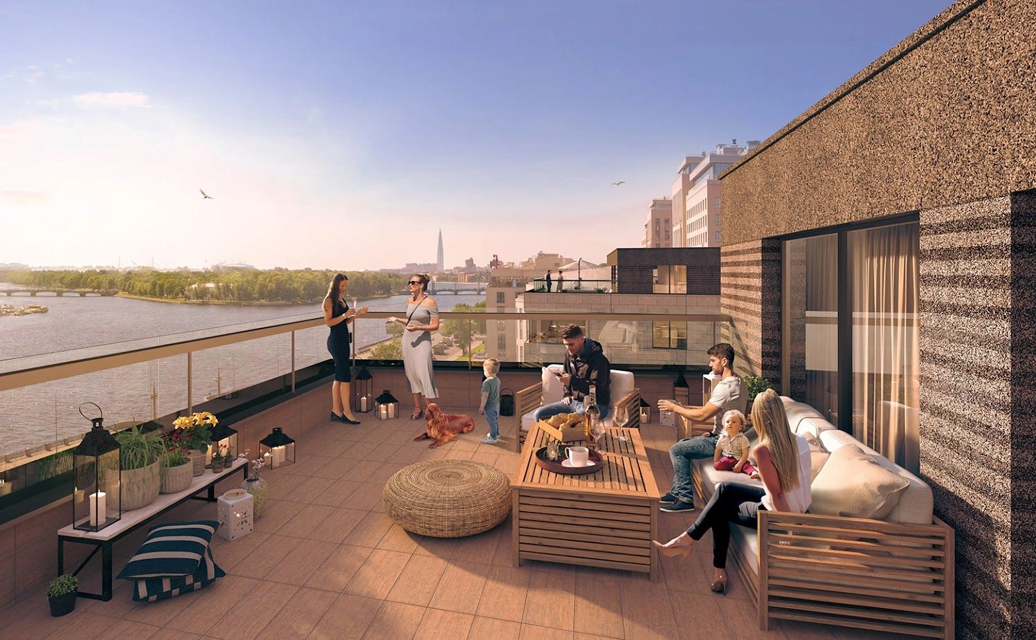 10-storey residential building