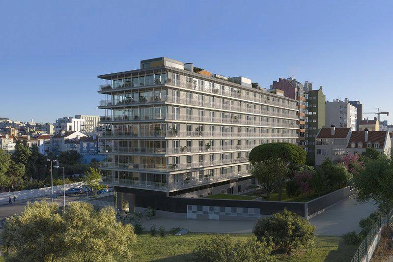 Квартиры в современном жилом комплексе в Лиссабоне, Португалия