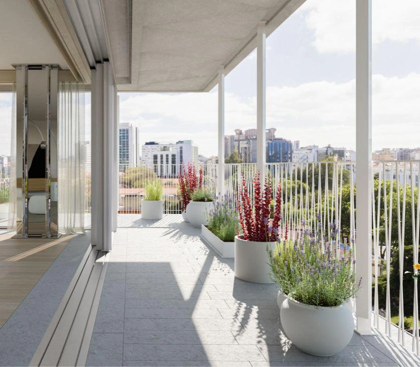 Квартиры в современном жилом комплексе в Лиссабоне, Португалия