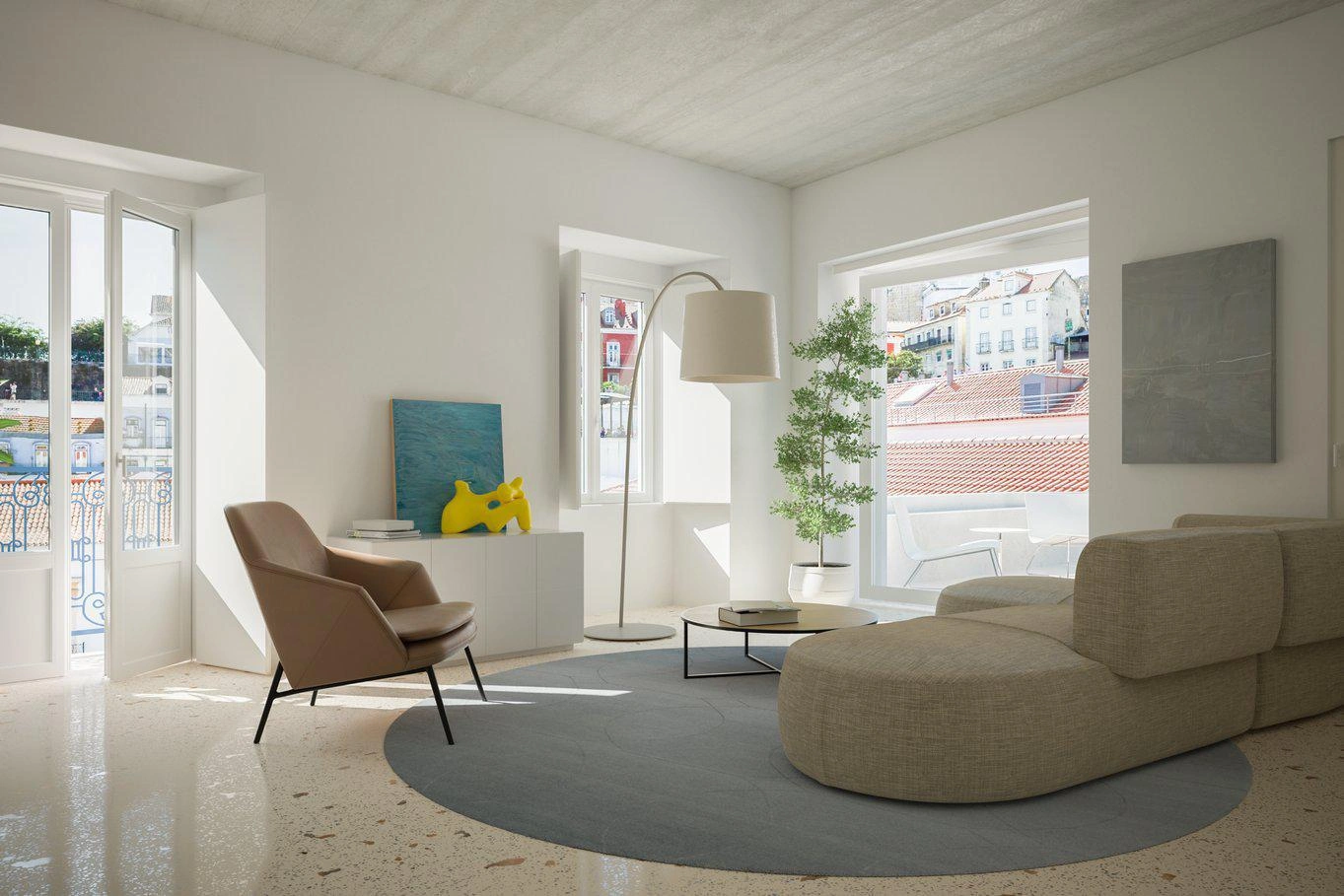 Квартиры в новом жилом комплексе в Лиссабоне, Португалия