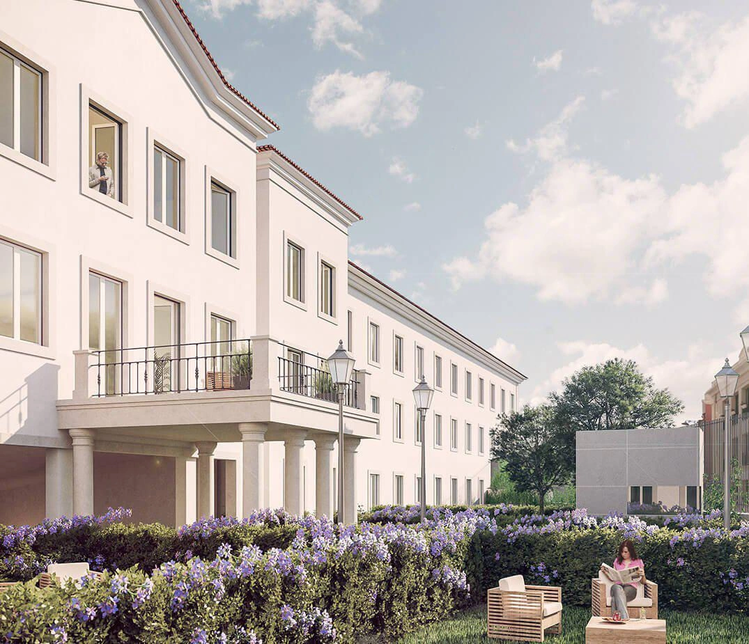 Дуплекс-квартиры в жилом комплексе в районе Эстрела, Лиссабон, Португалия