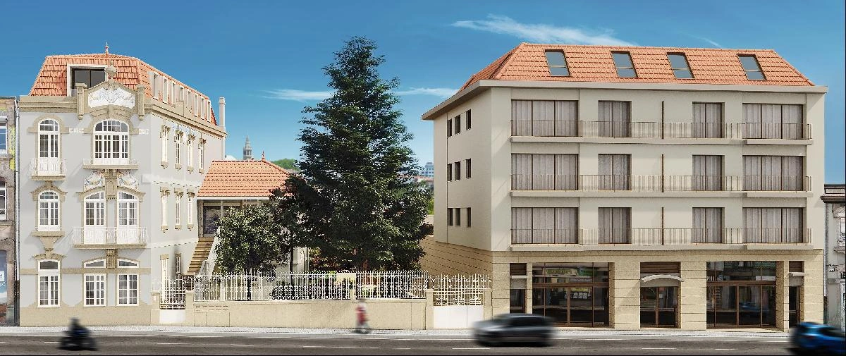 Апартаменты в реконструированном здании культурного наследия в Порту, Португалия