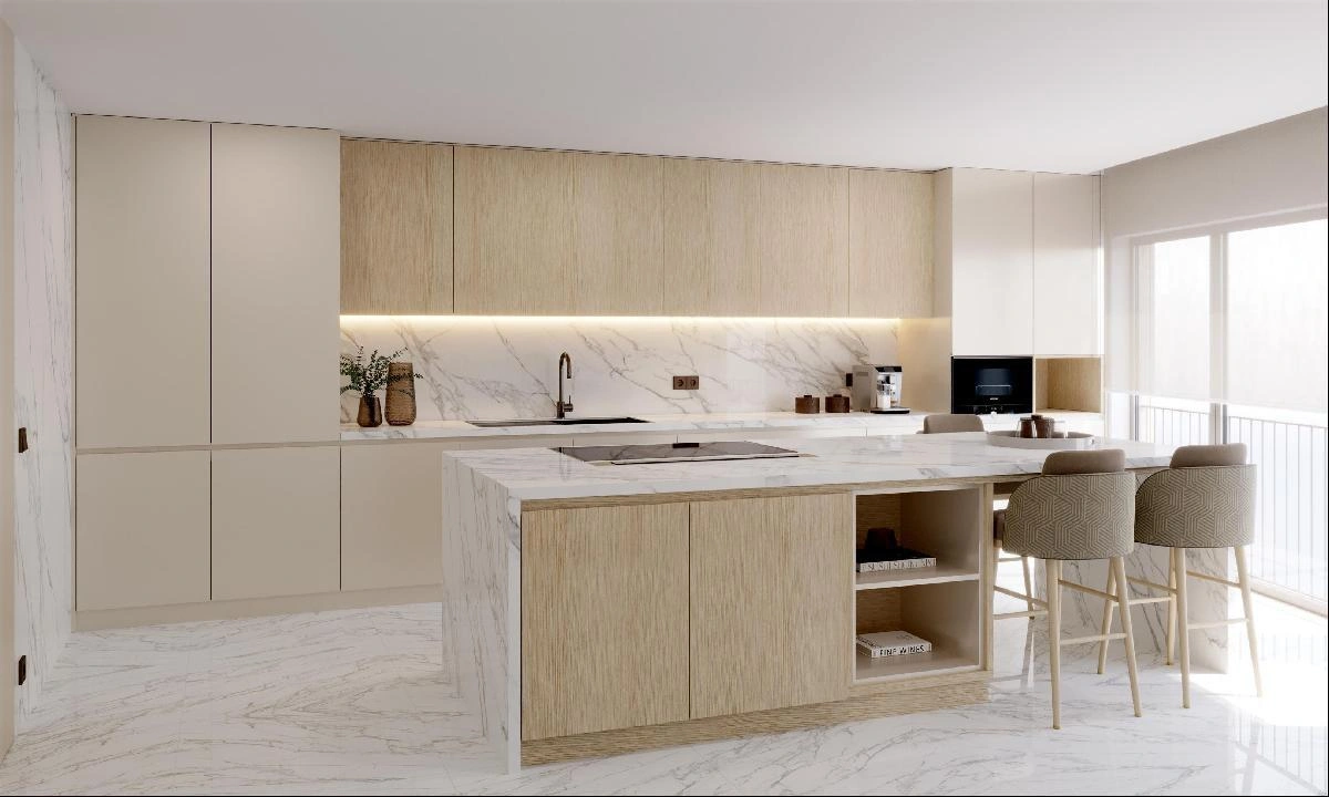 Апартаменты в реконструированном здании культурного наследия в Порту, Португалия