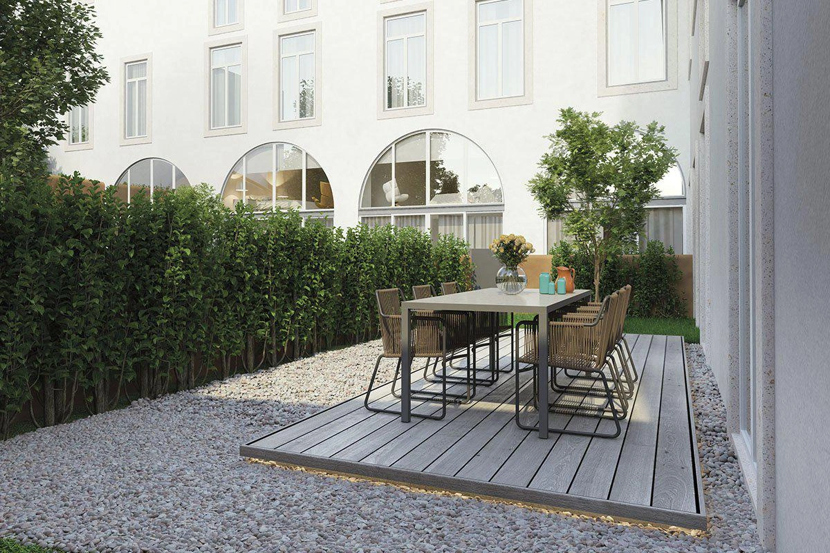 Квартиры с частным садом и парковкой в Лиссабоне, Португалия