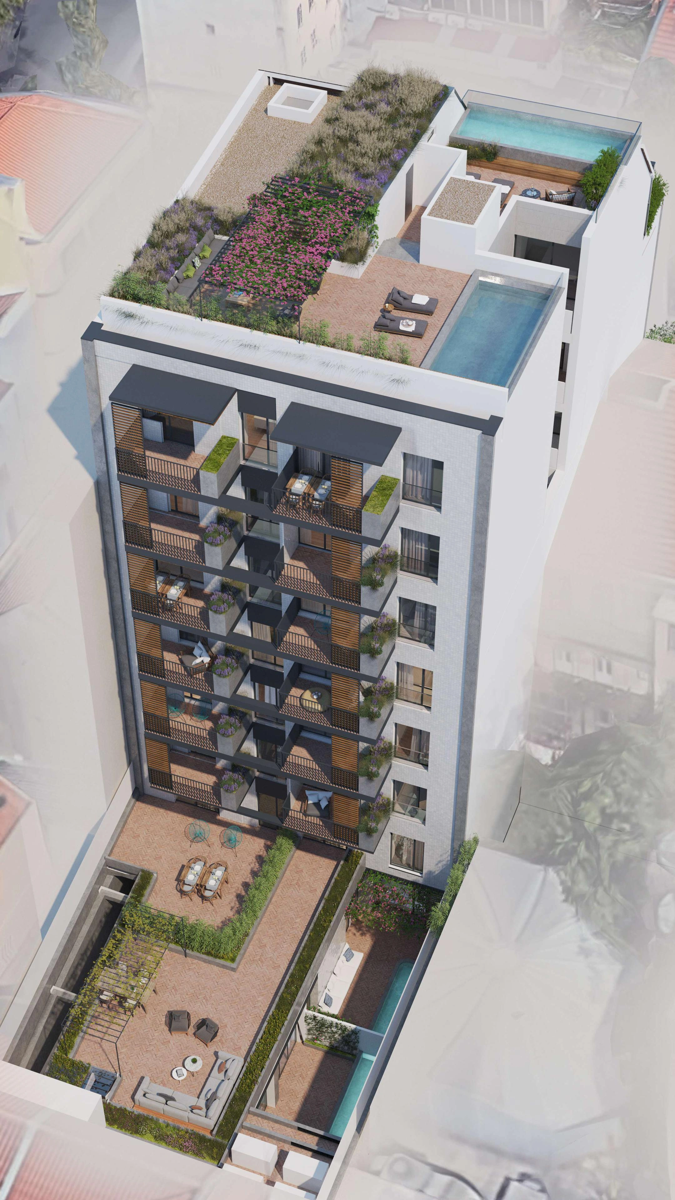 Квартиры в жилом комплексе в Лиссабоне, Португалия