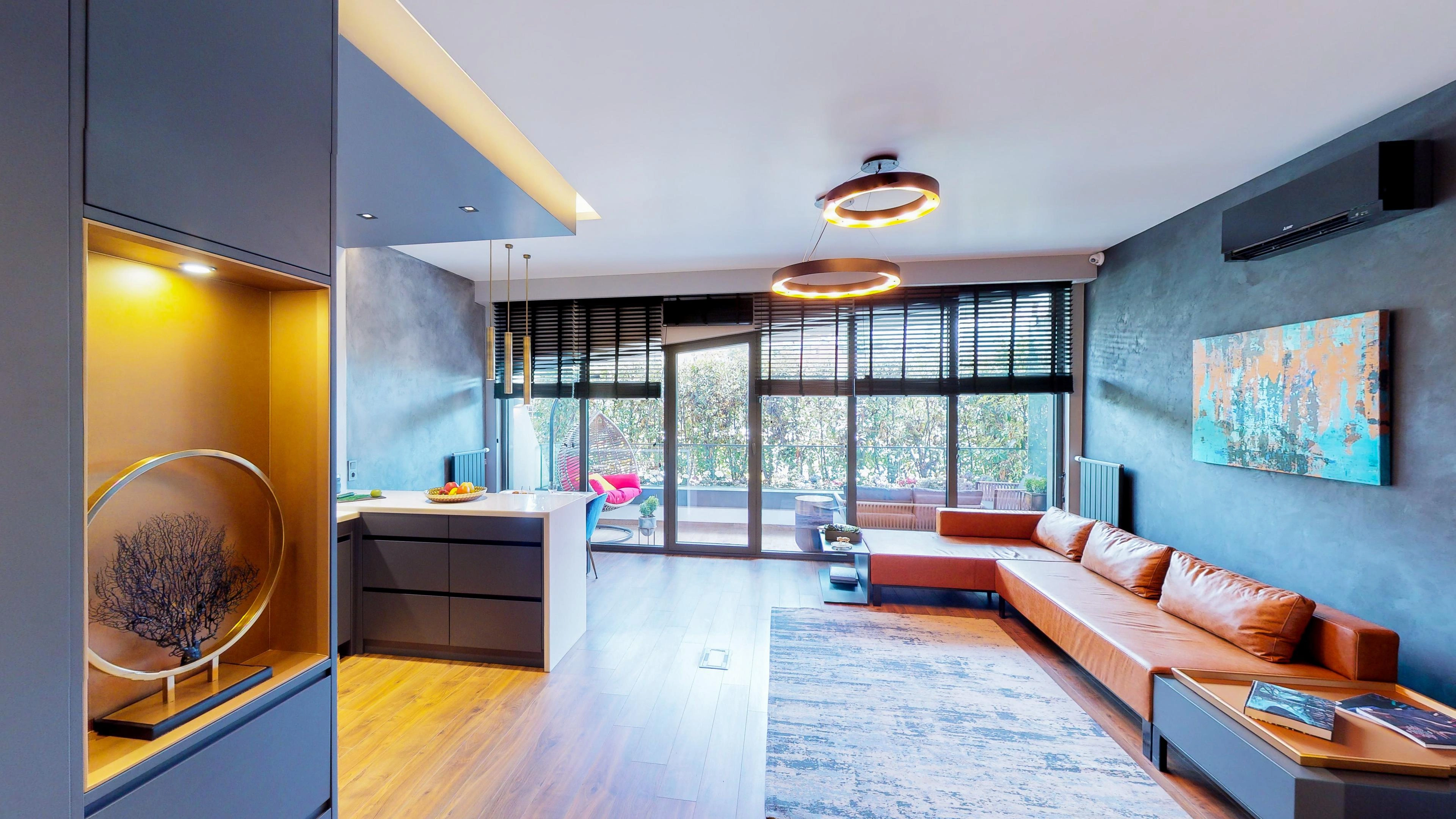 Апартаменты в современном жилом комплексе в Стамбуле, Турция