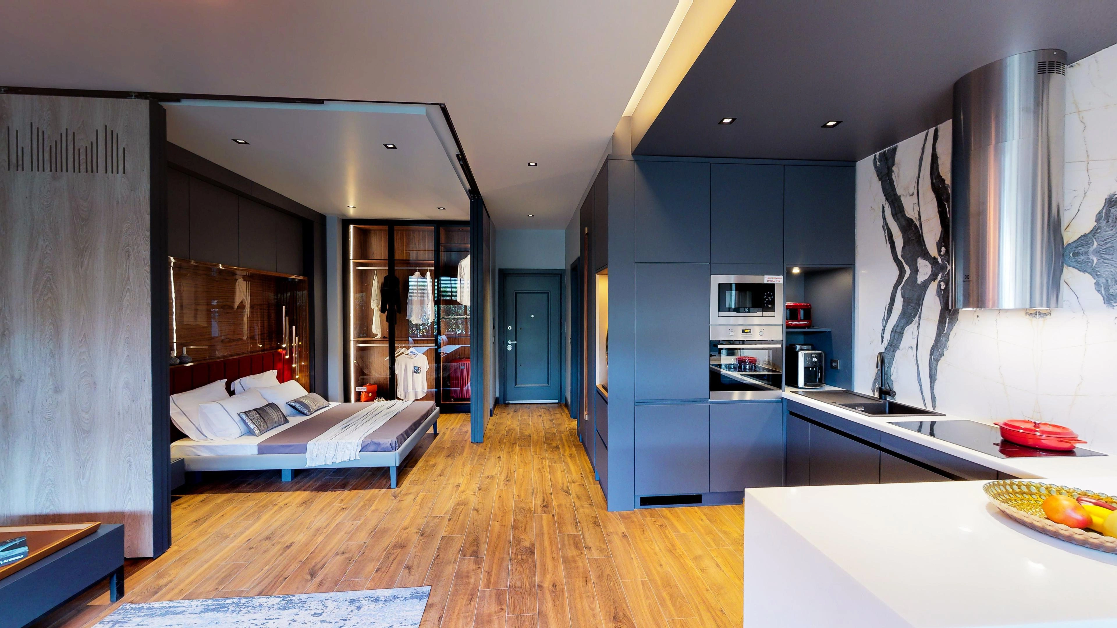 Апартаменты в современном жилом комплексе в Стамбуле, Турция