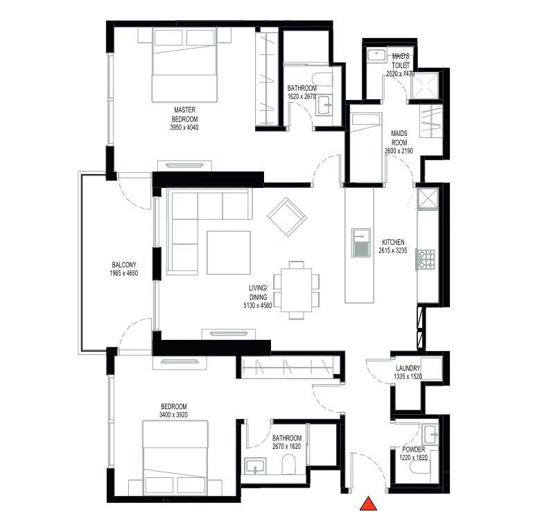 Апартаменты Crest Grande, Объединённые Арабские Эмираты, Дубай