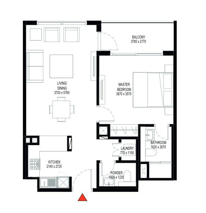 Апартаменты Crest Grande, Объединённые Арабские Эмираты, Дубай