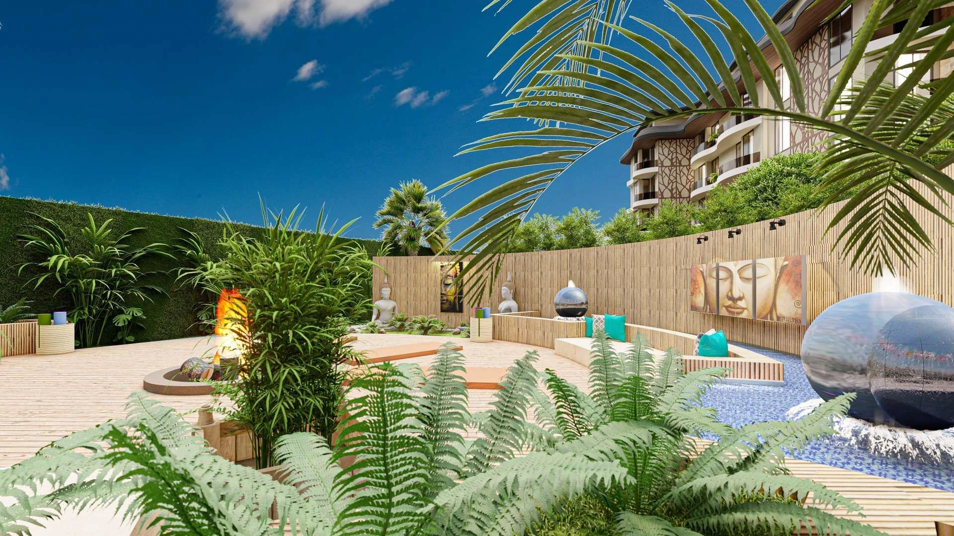 Проект бизнес-класса в районе Оба, Аланья