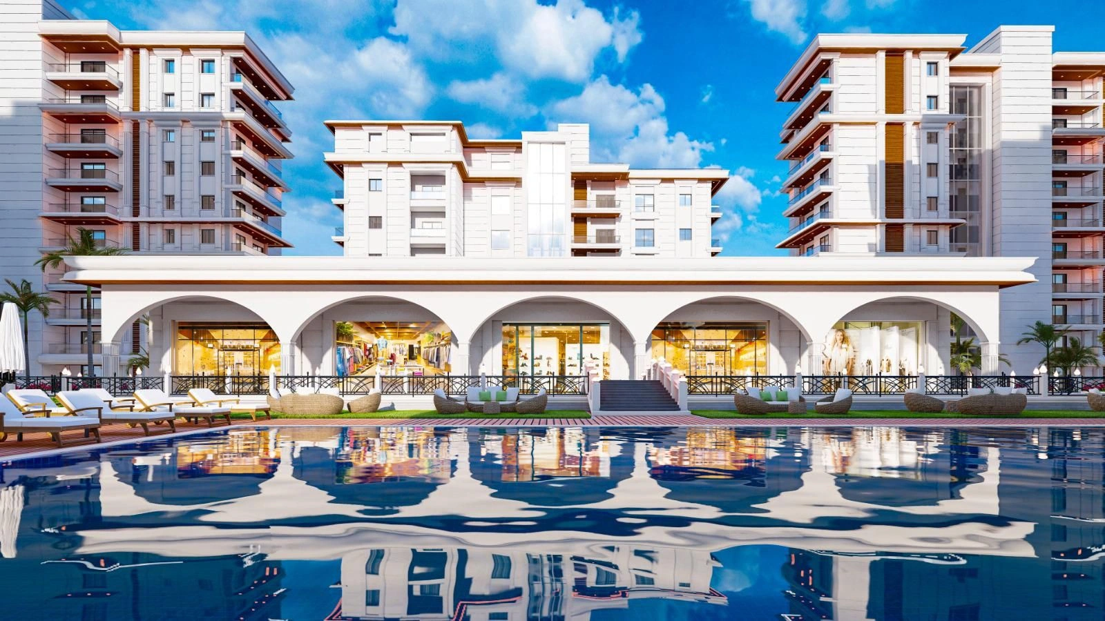 Комплекс в курортной зоне Искеле, Северный Кипр