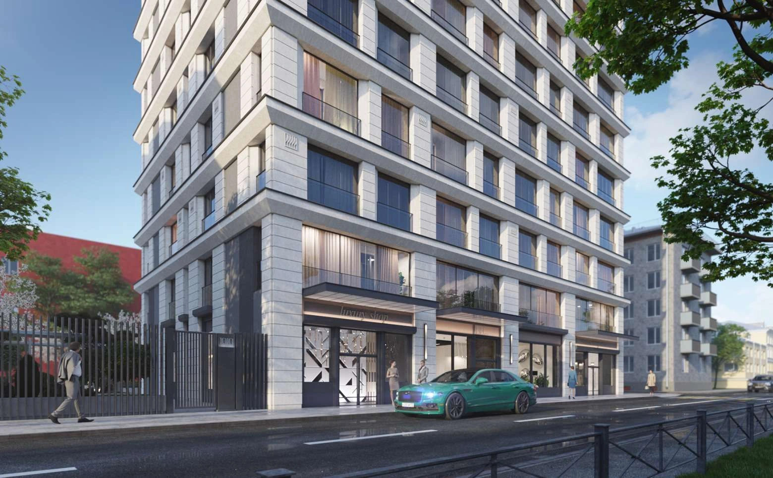 Club house 11 floors high SPb