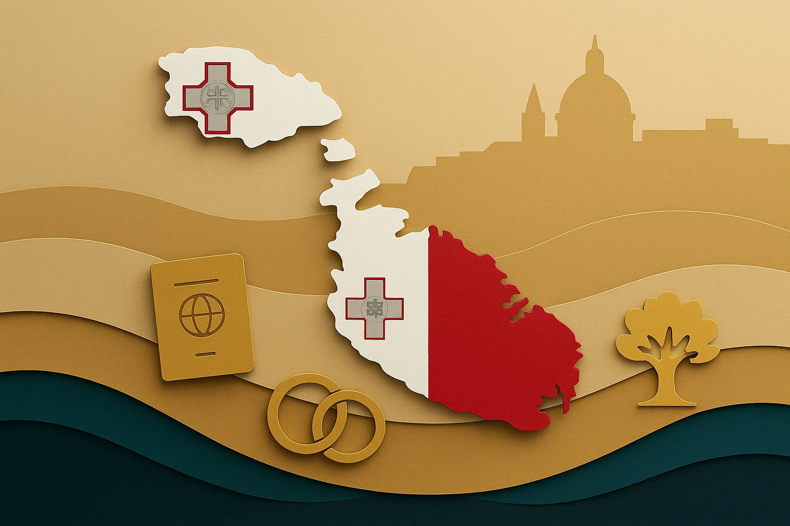 Гражданство Мальты 2026 — натурализация, брак и происхождение