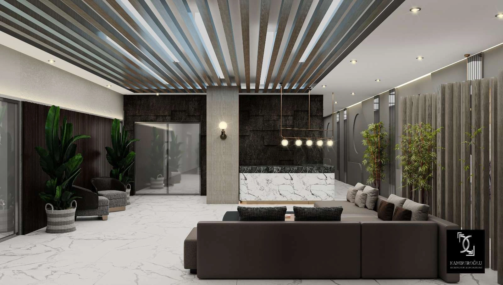 Роскошный проект с 2 зданиями в центре Алании, Турция