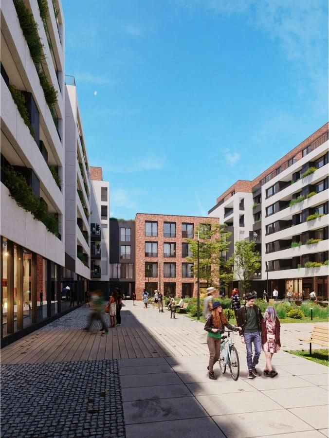 Жилой комплекс в западном районе Белграда