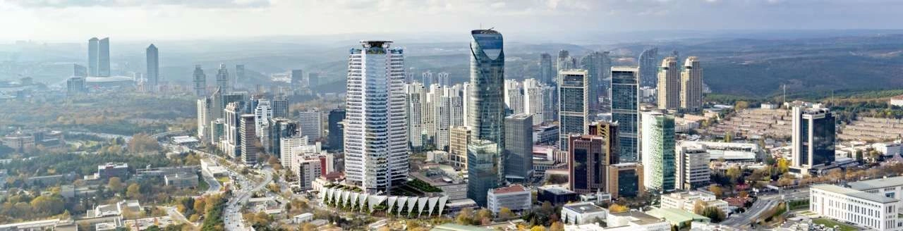 Современный жилой комплекс в районе Маслак, Стамбул