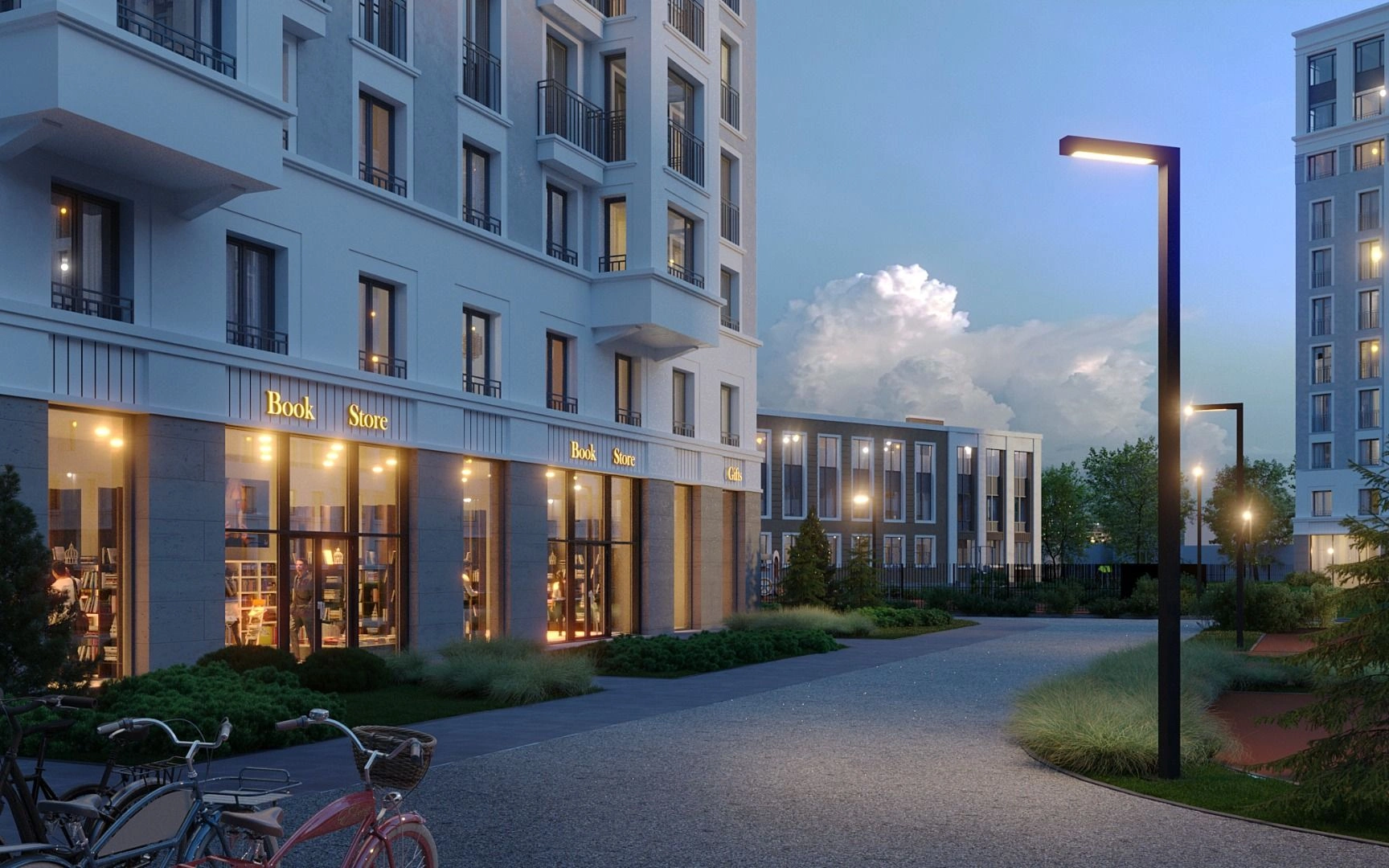 Роскошный комплекс на Сызранской улице в СПб