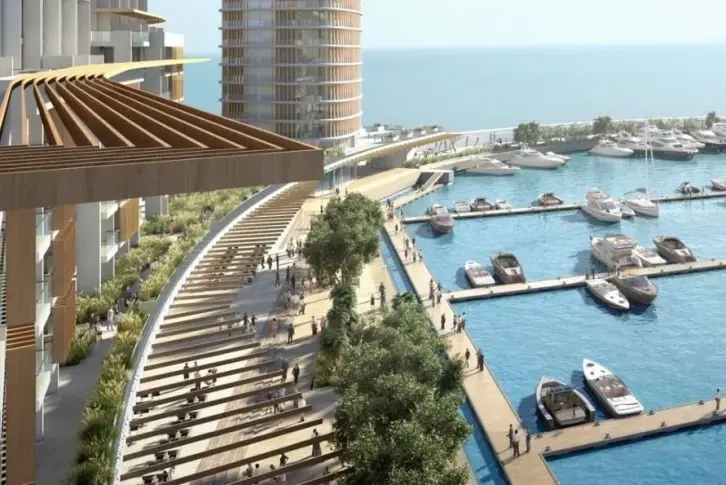 Роскошные квартиры 3+1 с видом на море в Айя-Напе