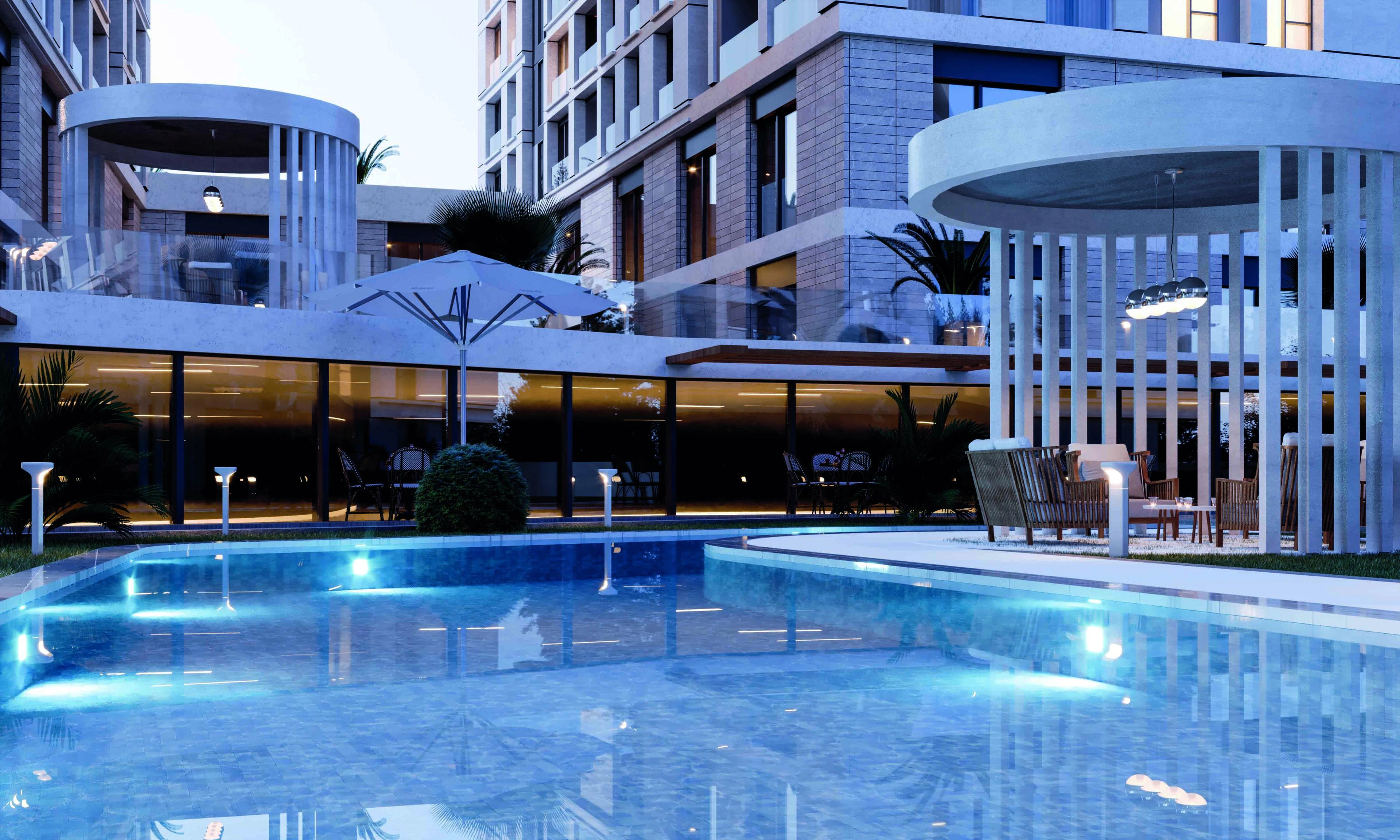 Квартиры в жилом комплексе в Стамбуле, Турция