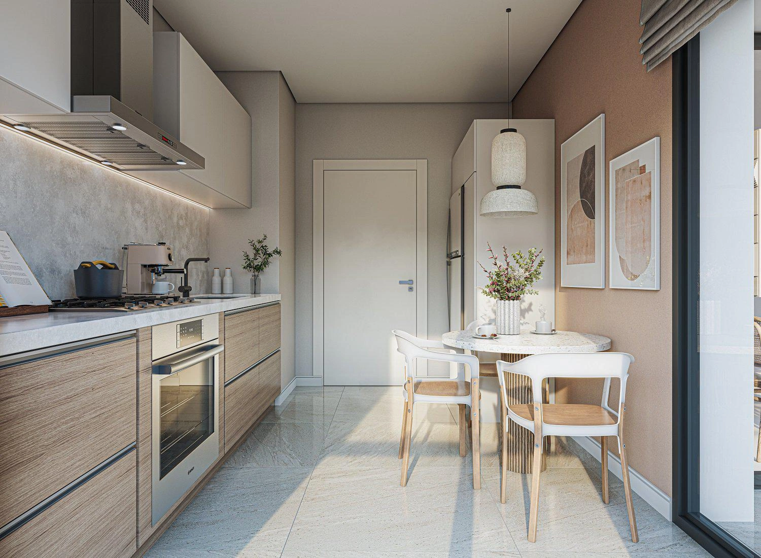 Квартиры в современном жилом комплексе в Малтепе, Стамбул, Турция