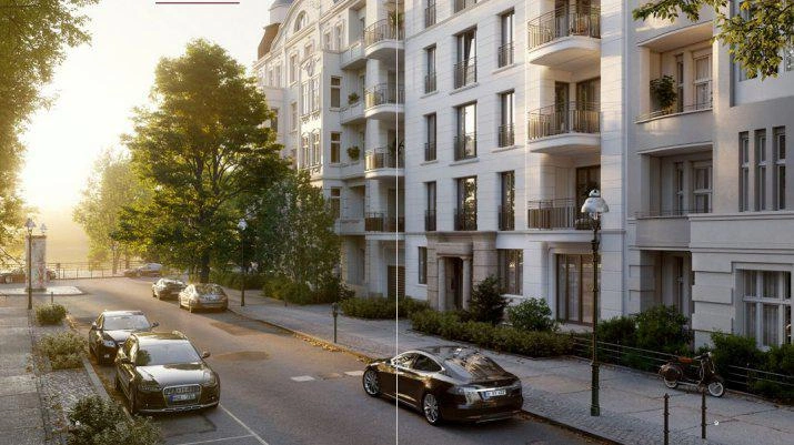 Квартиры в жилом комплексе на реке Шпрее в районе Митте, Берлин, Германия