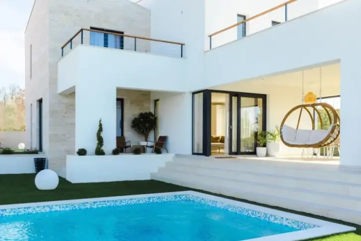 Villa near the beaches in the center of Malinska, Croatia