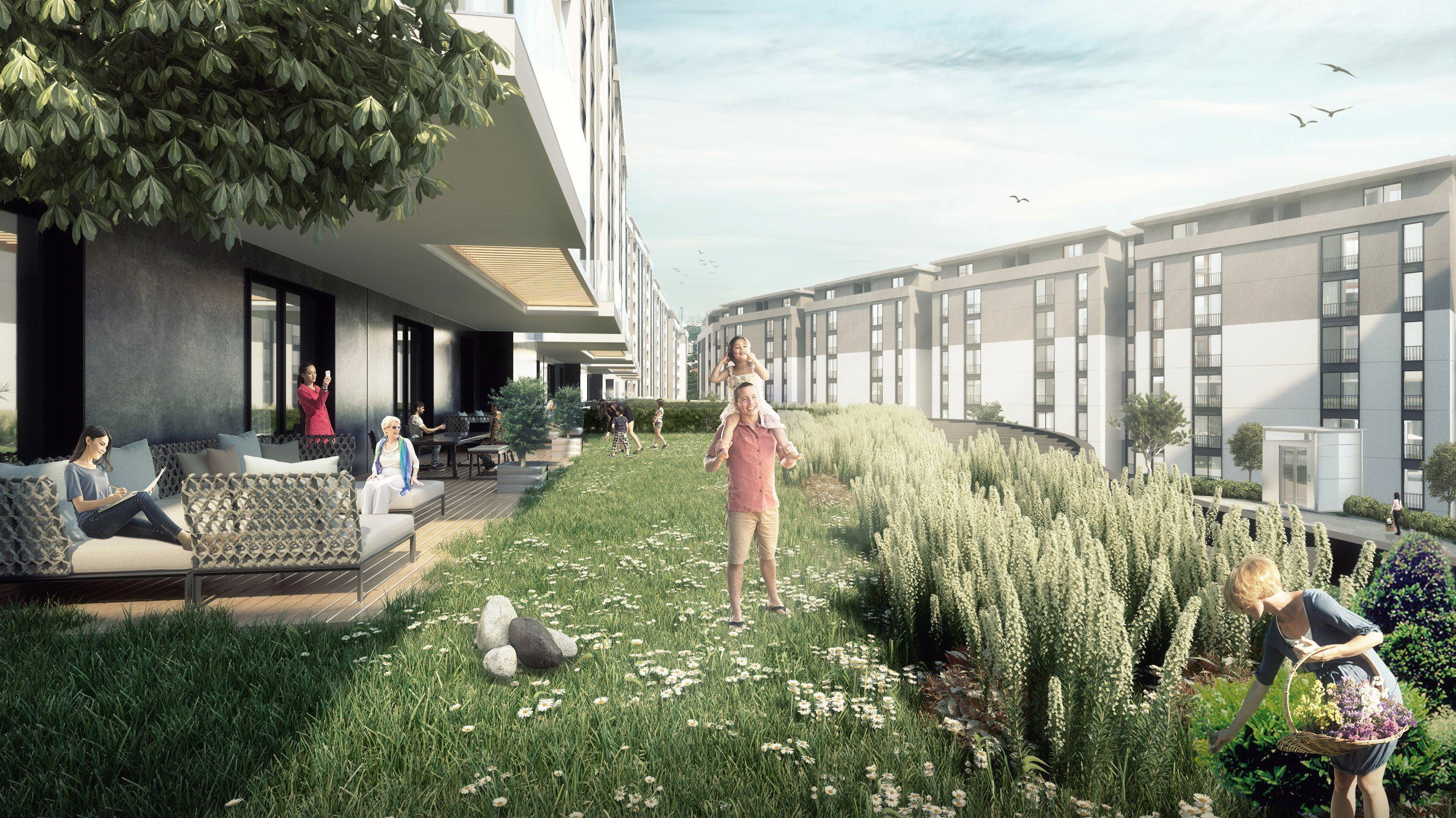 Квартиры в жилом комплексе в Эюп‑Султане, Стамбул, Турция