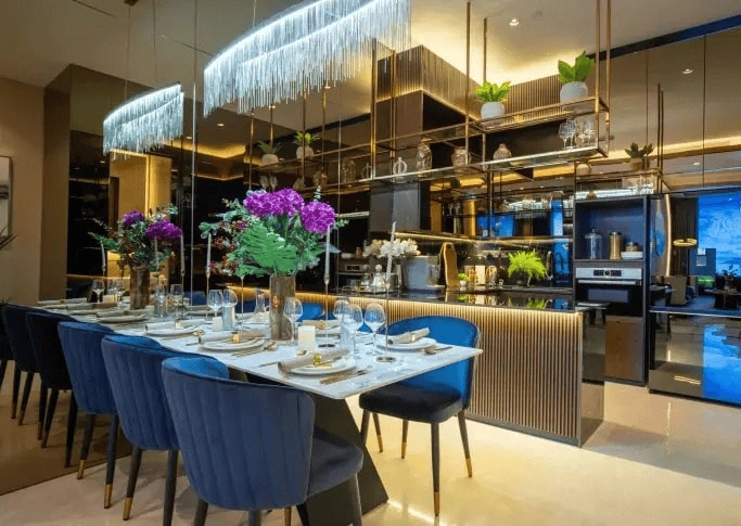 Уютная квартира 3+1 с видом на Малаккский пролив в Куала‑Лумпуре