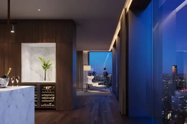 Пентхаус 3+1 с видом на парк в Мельбурне