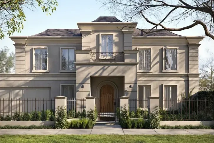 Таунхаус 4+1 во французском стиле в Мельбурне