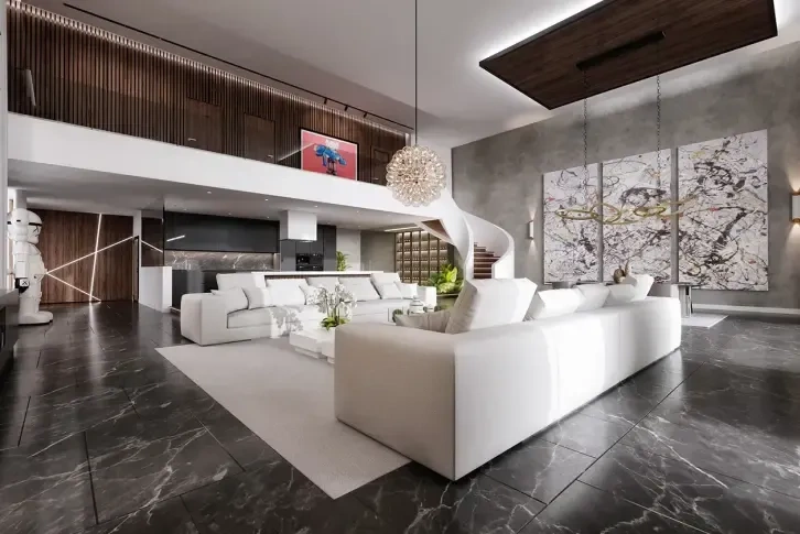 Эксклюзивный пентхаус площадью 300 м2 с видами на Альберт-парк в Мельбурне