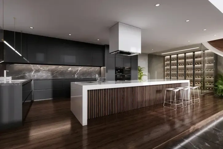 Эксклюзивный пентхаус площадью 300 м2 с видами на Альберт-парк в Мельбурне